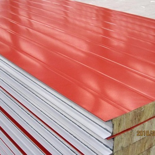 Metal fiberglass sandwich panel